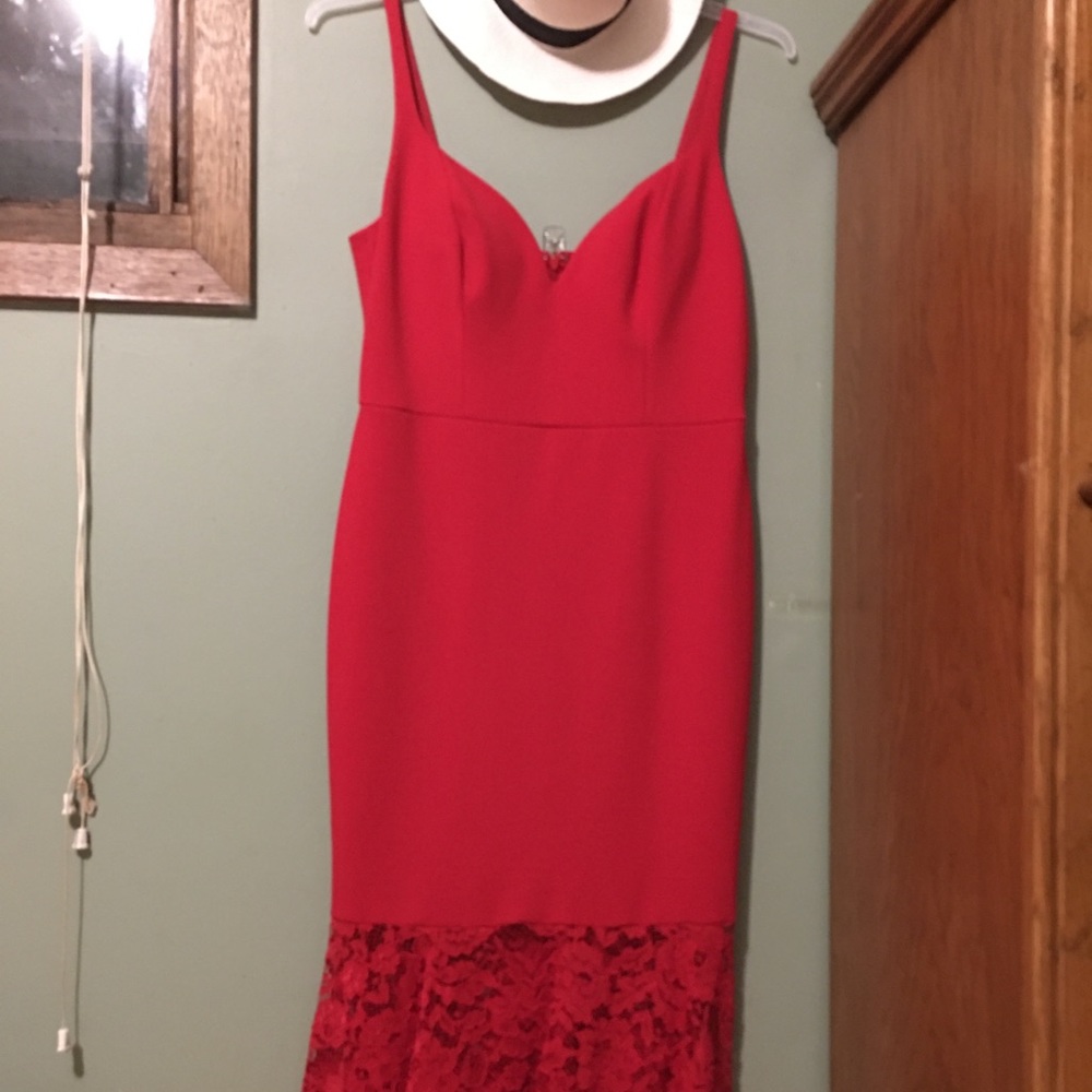 Red dress, brand new